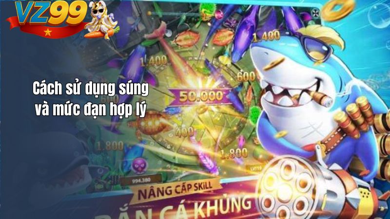 Cách sử dụng súng và mức đạn hợp lý