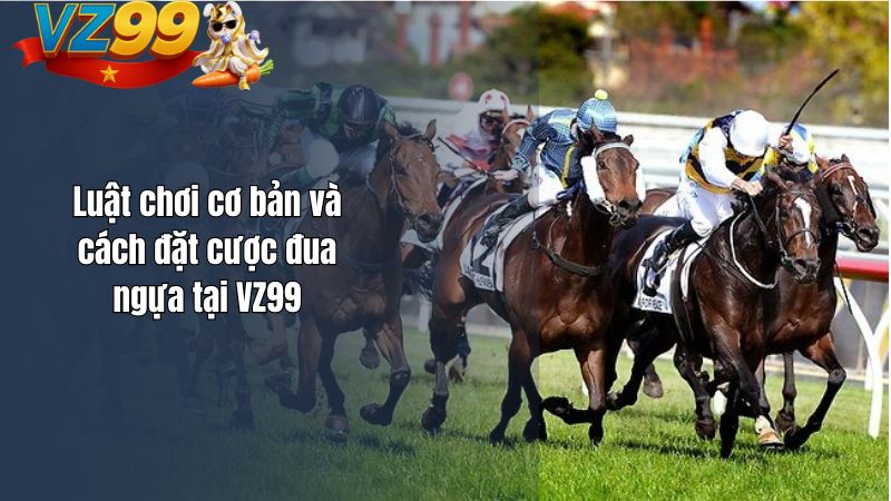 Luật chơi cơ bản và cách đặt cược đua ngựa tại VZ99